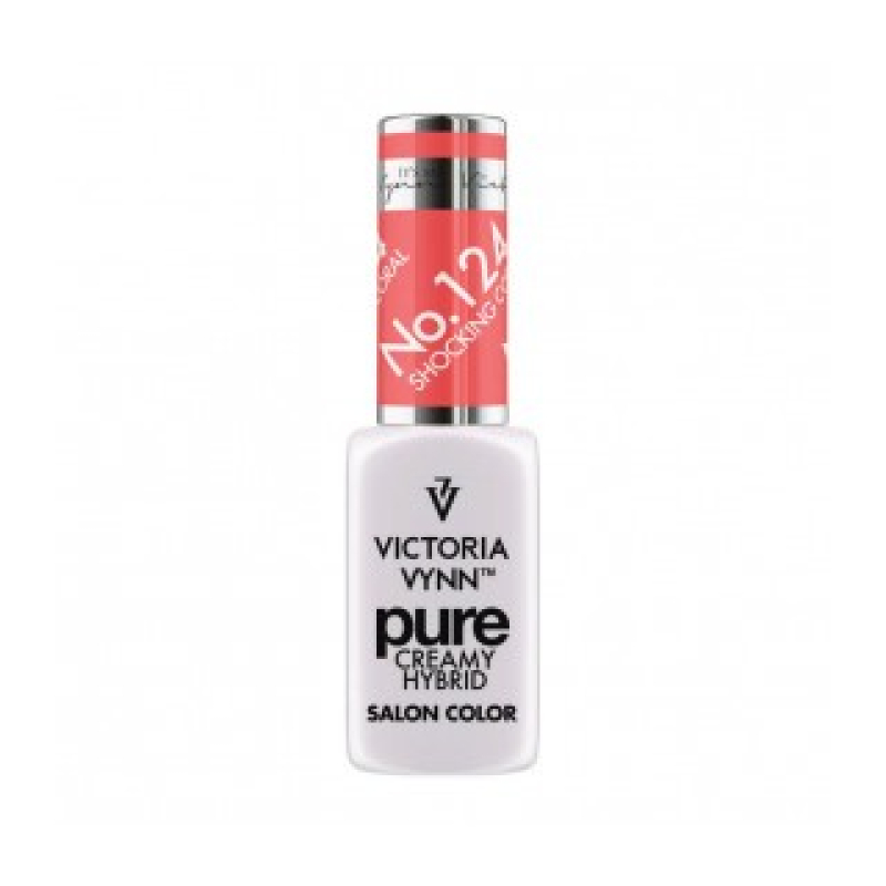 pure creamy hybrid salon color No.124 shocking coral (TPO FREE)